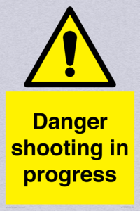 Danger shooting in progress